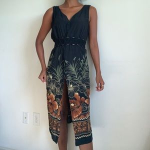 Vintage tropical dress